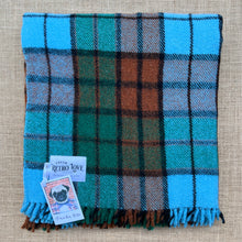 Load image into Gallery viewer, Cute Colour Combo THROW/TRAVEL RUG New Zealand Wool Blanket

