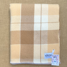 Load image into Gallery viewer, Classic Cream and Neutrals SINGLE New Zealand Wool Blanket
