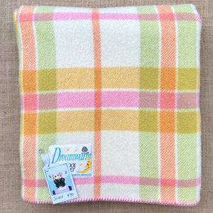 Soft and Fun Bright SINGLE New Zealand Wool Blanket