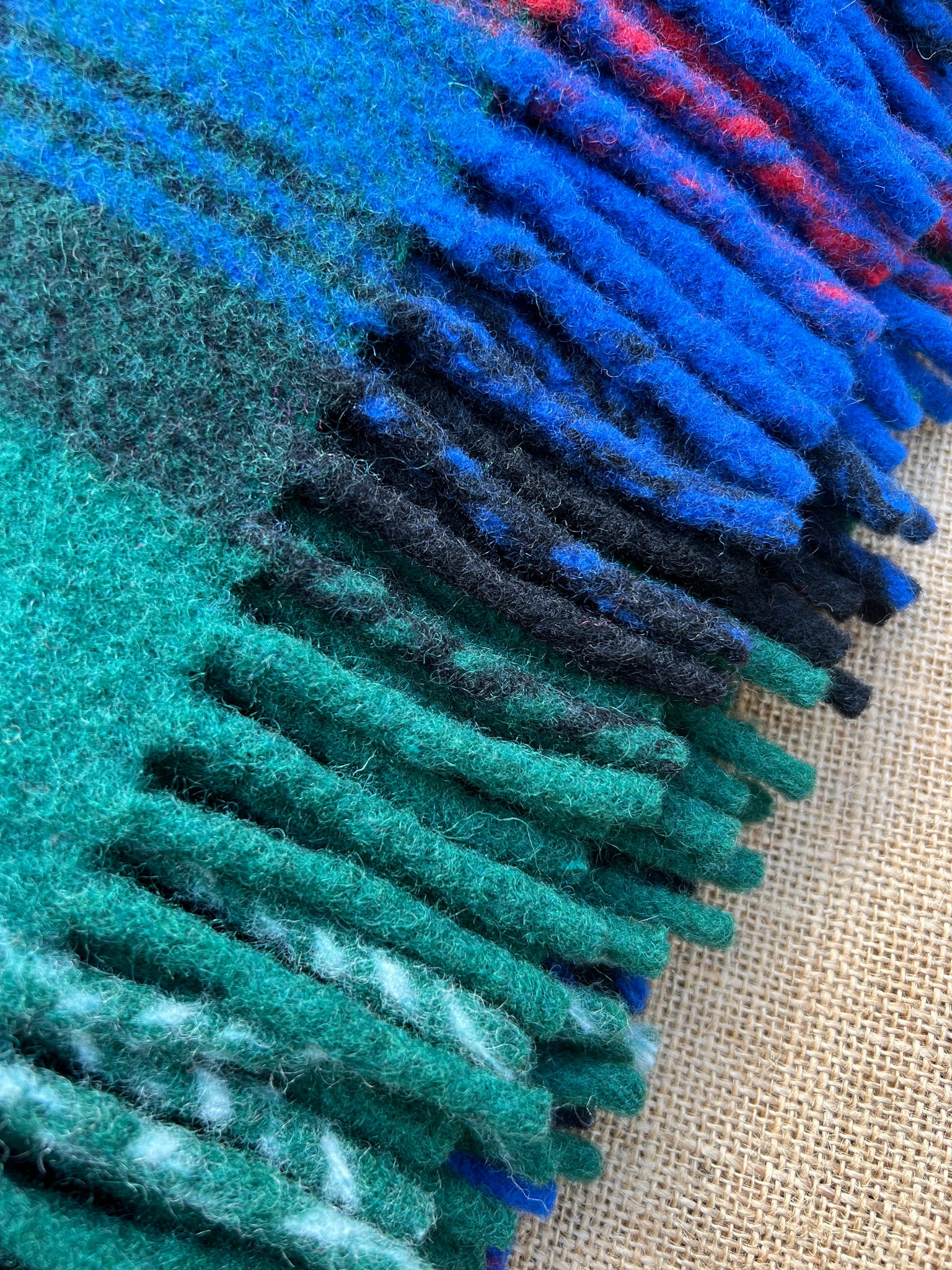 Wool Travel Rug Thick and Cosy Wool Rich TRAVEL RUG - Australian made – Fresh Retro Love