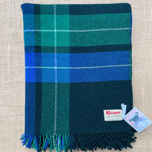 Load image into Gallery viewer, Collectible Kaiapoi TRAVEL RUG - Dark Green, Blue and Cream
