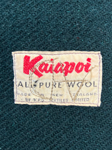 Collectible Kaiapoi TRAVEL RUG - Dark Green, Blue and Cream