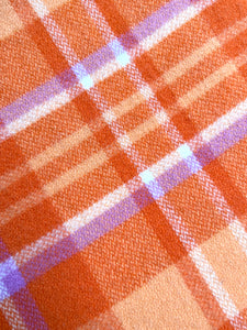 Cheerful Bright KAIAPOI SINGLE New Zealand Wool blanket