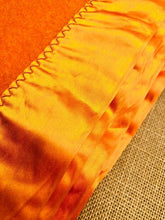 Load image into Gallery viewer, AS NEW Bright Original 1970&#39;s Onehunga Woollen Mills SINGLE Wool Blanket with Tiki Label - Fresh Retro Love NZ Wool Blankets
