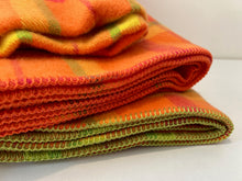 Load image into Gallery viewer, &quot;Tangy Fruits&quot; (New Wool) SINGLE New Zealand Wool Blanket
