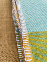 Load image into Gallery viewer, Bright &amp; Cheerful SINGLE Winner New Zealand Wool Blanket.
