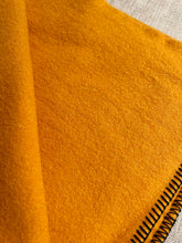 Load image into Gallery viewer, Rich Pumpkin SINGLE New Zealand Wool Blanket
