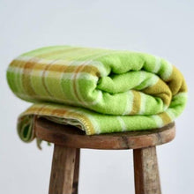 Load image into Gallery viewer, Winegum Collection (New Wool): Fresh CITRUS Love KNEE RUG/COT
