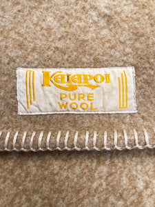 Extra Thick Kaiapoi Woollen Mills KING SINGLE Pure Wool Blanket