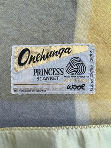 Super Thick and Fluffy Onehunga Princess DOUBLE/QUEEN NZ Wool Blanket