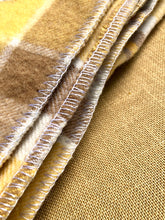 Load image into Gallery viewer, Super Soft Oversize SINGLE in golden sunset browns - Onehunga Woollen Mills - Fresh Retro Love NZ Wool Blankets
