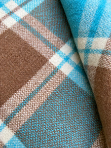 Turquoise Favourite DOUBLE New Zealand Wool Blanket