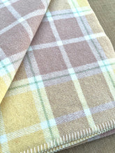 Load image into Gallery viewer, Soft Pastel Naturals SINGLE New Zealand Wool Blanket
