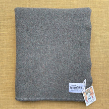 Load image into Gallery viewer, Light Small SINGLE/THROW Army New Zealand Wool Blanket

