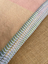 Load image into Gallery viewer, Pretty Pastel Sorbet Colours SINGLE New Zealand Wool Blanket
