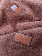 Load image into Gallery viewer, Solid Chocolate Brown SINGLE Pure New Zealand Wool Blanket.
