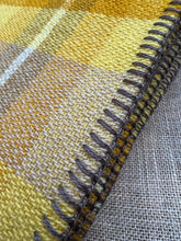 Load image into Gallery viewer, Retro Mustard Lightweight DOUBLE/QUEEN NZ Wool
