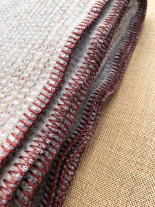 Ultra thick Rustic SINGLE New Zealand Wool Blanket