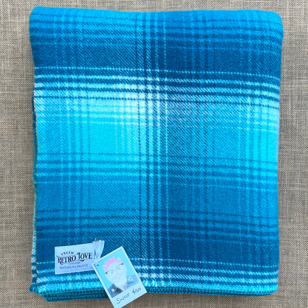 Our most popular colour! Ultra bright & soft SINGLE New Zealand Wool Blanket