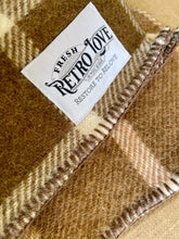 Load image into Gallery viewer, Thick Brown New Zealand Wool SINGLE Blanket
