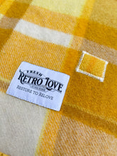 Load image into Gallery viewer, Sunshine Yellow Extra Large QUEEN/KING New Zealand Wool Blanket
