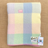 Thick & Fluffy Pastel SINGLE Princess Onehunga Woollen Mills Wool Blanket