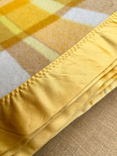 Load image into Gallery viewer, Sunshine Yellow Extra Large QUEEN/KING New Zealand Wool Blanket
