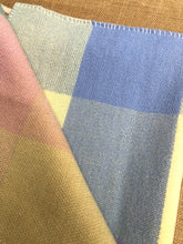 Load image into Gallery viewer, Lightweight pastel Wool BABY WRAP/Blanket - Fresh Retro Love NZ Wool Blankets
