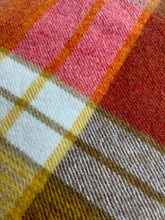 Load image into Gallery viewer, Thick Autumn toned SINGLE  New Zealand Wool Blanket
