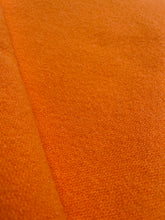 Load image into Gallery viewer, Vibrant Orange Marvel SINGLE New Zealand Wool Blanket
