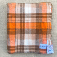 Oh the Retro!!  SINGLE New Zealand Wool Blanket