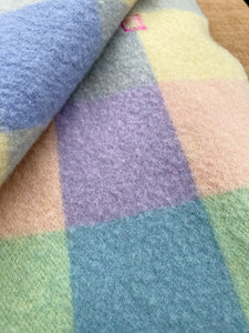 Thick & Fluffy Pastel SINGLE Princess Onehunga Woollen Mills Wool Blanket