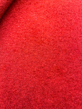 Load image into Gallery viewer, Bold Brick Red Thick SINGLE Pure New Zealand Wool Blanket
