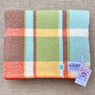 Party Mix of colours KING SINGLE New Zealand Wool Blanket