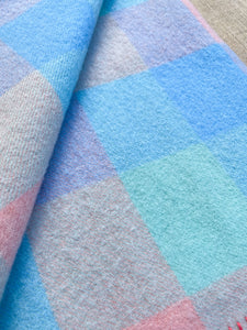 Mermaid Colours KNEE/THROW New Zealand Wool Blanket