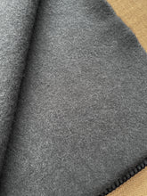 Load image into Gallery viewer, Hot Coal LIMITED RELEASE, NEW NZ Wool Blanket KNEE/THROW Size
