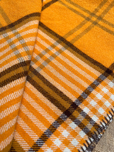 JAFFAS Coloured Retro QUEEN New Zealand Wool Blanket
