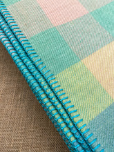 Load image into Gallery viewer, Lightweight Fresh Coloured DOUBLE New Zealand Wool Blanket
