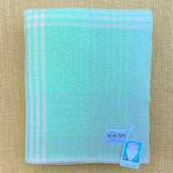 Thick & Soft Pastel SINGLE Pure New Zealand Wool Blanket