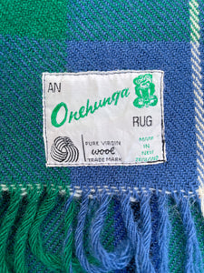Lightweight Blues TRAVEL RUG - Collectible Onehunga