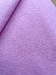 Soft Pink SINGLE New Zealand Wool Blanket