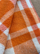 Load image into Gallery viewer, Mandarin Orange SINGLE NZ Wool blanket  - Galaxie!
