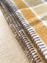 Load image into Gallery viewer, Outdoorsy thick and woody SINGLE New Zealand Wool Blanket
