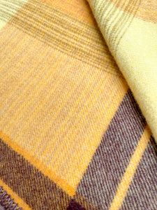 Bumble Bee Brown ONE SIZE New Zealand Wool Blanket