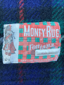 MACKENZIE Clan Tartan Monty TRAVEL RUG Collectible New Zealand Wool