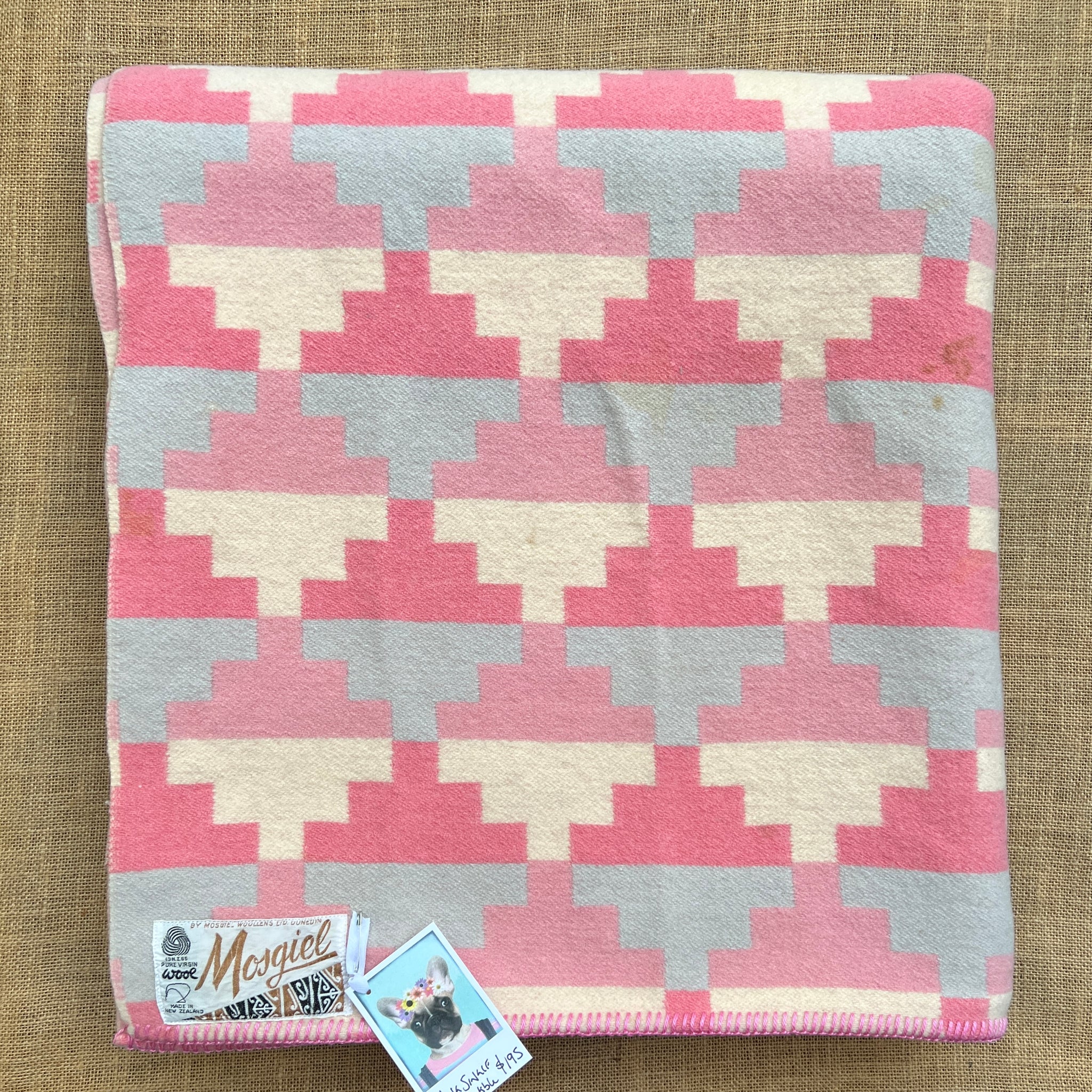 Manatunga Rug Collectible Manatunga New Zealand Wool Rug. Hard to find. *Flawed ...