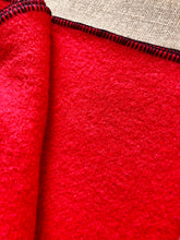 Load image into Gallery viewer, Primary Red THROW Wool Blanket perfect for Pram/Knee Rug - Fresh Retro Love NZ Wool Blankets
