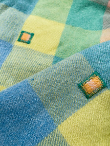 Lightweight Fresh Coloured DOUBLE New Zealand Wool Blanket