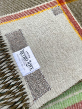 Load image into Gallery viewer, Collectible CAR RUG Onehunga Woollen Mills with Rainbow Tiki NZ Wool Blanket
