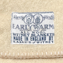 Load image into Gallery viewer, Heavyweight Vintage DOUBLE Witney UK Pure Wool Blanket
